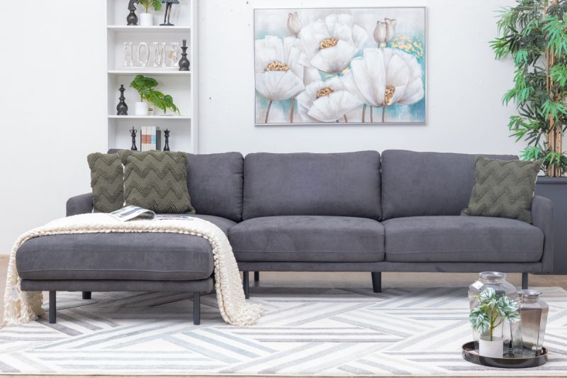 felix fabric corner sofa