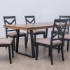 lina dining table + 6 chairs