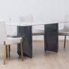 orlando sintered dining table + 6 willy chairs