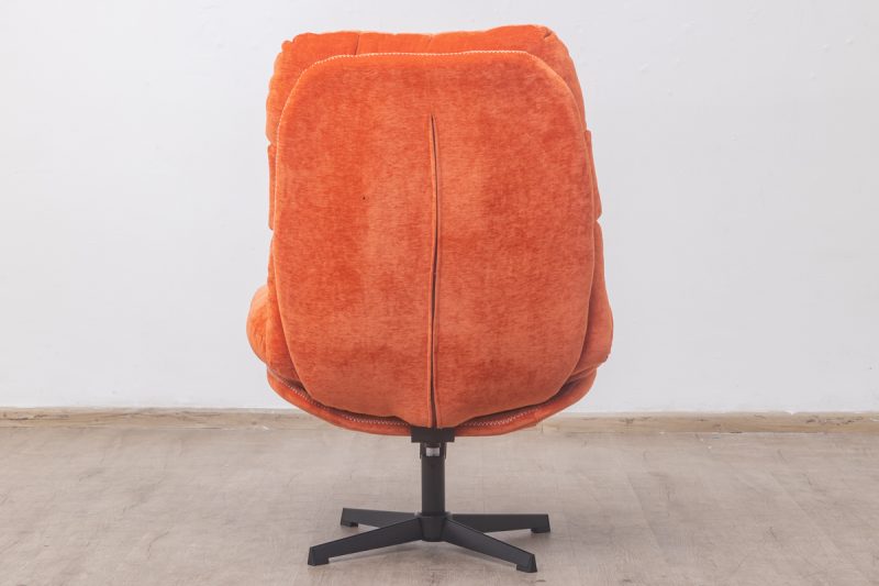 debbie swivel lounge chair + footstool