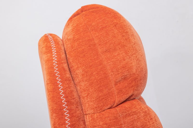 debbie swivel lounge chair + footstool