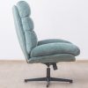 debbie swivel lounge chair + footstool