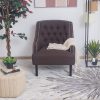 portland fabric accent chair