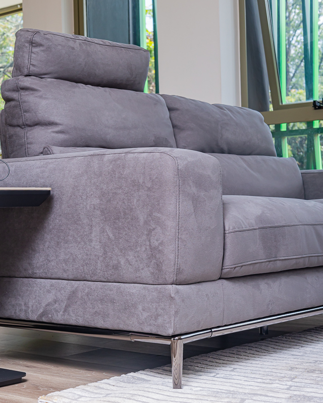 vogue 7 seater fabric sofa