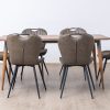 flemens dining table +  6 chicago chairs