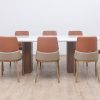 lugano dining table 2.4m + 8 albert chairs