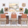 lugano dining table 2.4m + 8 albert chairs