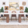 lugano dining table 2.4m + 8 albert chairs