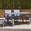 morino outdoor dining + morino chairs