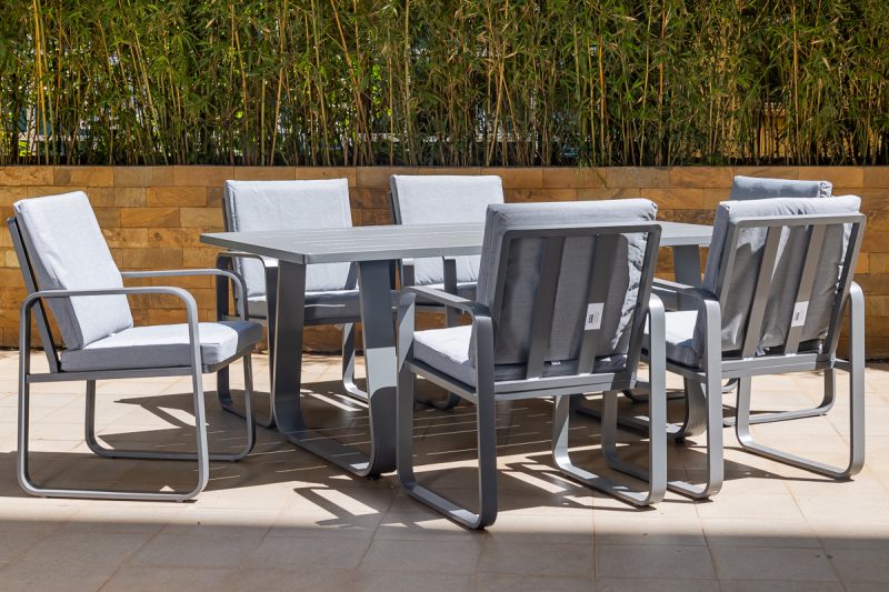 morino outdoor dining + morino chairs