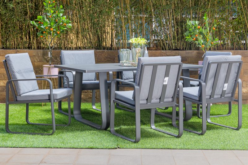 morino outdoor dining + morino chairs