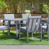 morino outdoor dining + morino chairs