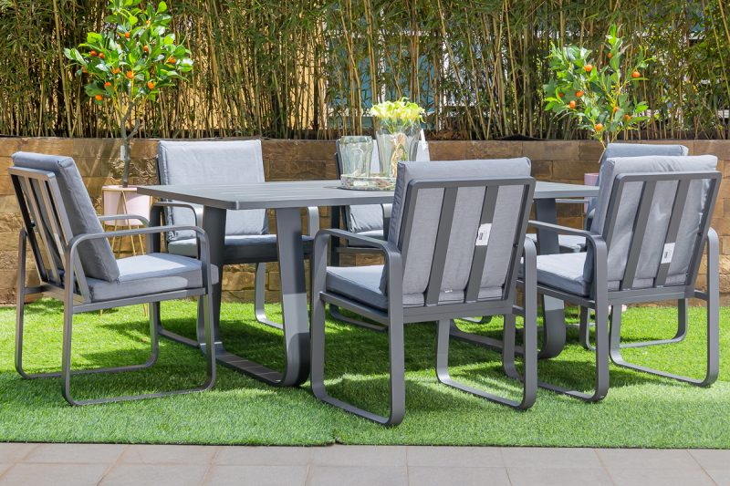 morino outdoor dining + morino chairs