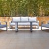 matteo outdoor sofa + matteo coffee table