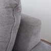 gabriella fabric corner sofa + ottoman