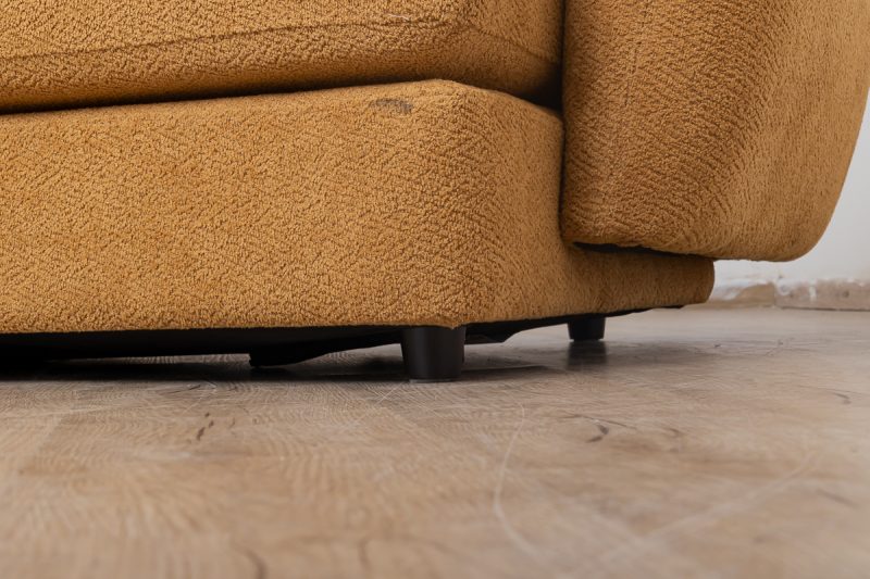 swan fabric corner sofa