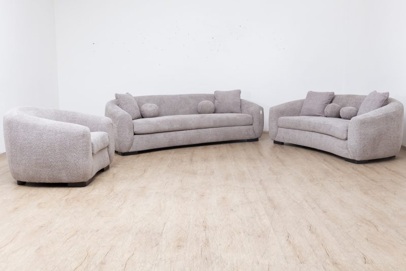 archie 7 seater fabric sofa (3+2+1+1)