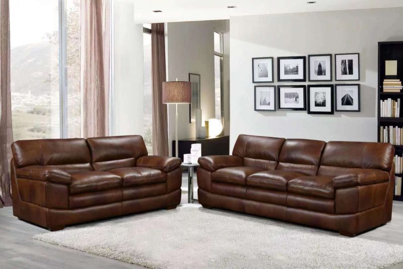 palermo 7 seater leather sofa ( 3 +2+1+1)