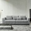 carisa  4 seater fabric sofa