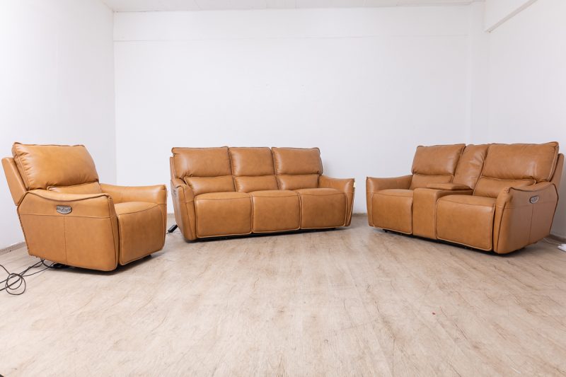 valentino 7 seater leather recliner (3+2+1+1)
