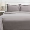 viola grey marble king duvet cover + 2 pillow cases
