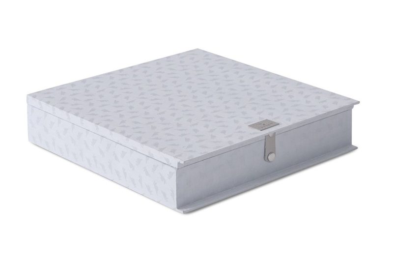 maspar leaf blue king fitted sheet