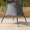 gudjhem outdoor round dining table + 4 chairs