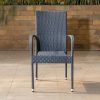 trevor outdoor dining table + 4 chairs