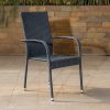 trevor outdoor dining table + 4 chairs