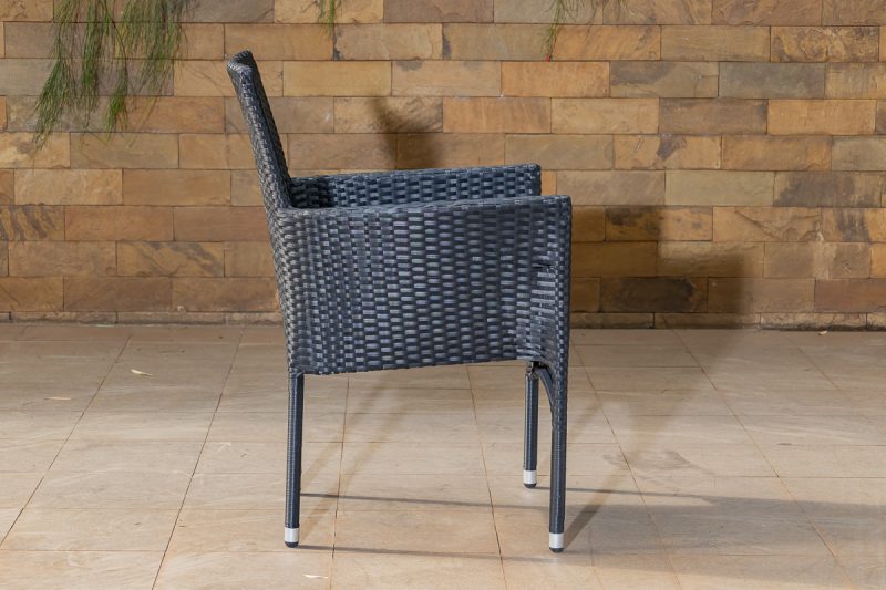 bork outdoor dining table + 8 chairs