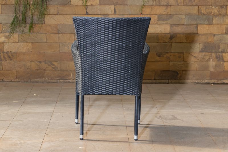 bork outdoor dining table + 8 chairs