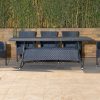 bork outdoor dining table + 8 chairs