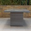 sally outdoor dining table + 6 chairs