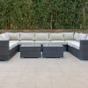 tahiti outdoor corner sofa + coffee table