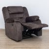 nebraska 5 seater fabric recliner