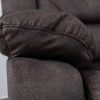 nebraska 5 seater fabric recliner