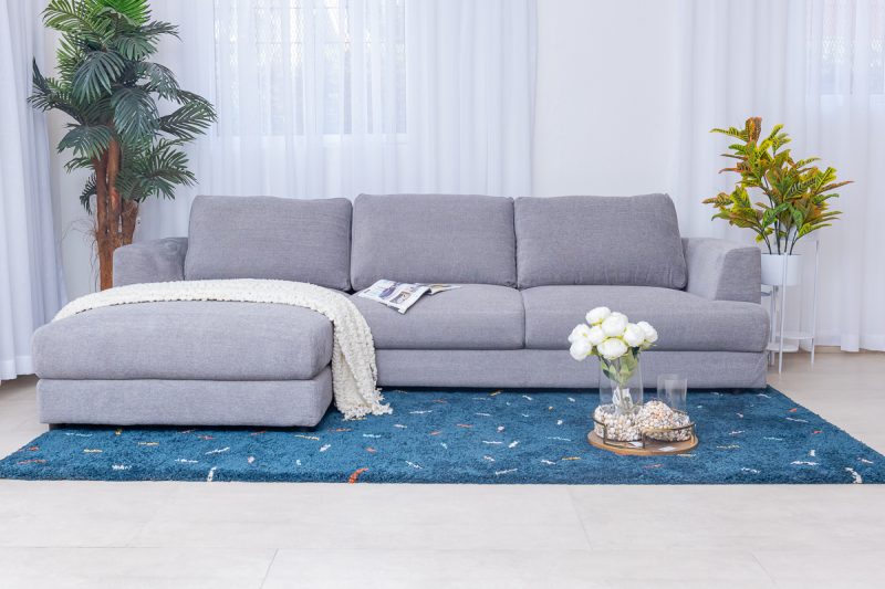 palma fabric corner sofa