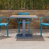 accra outdoor table + 4 chairs