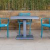 ghana outdoor table + 4 chairs