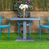 ghana outdoor table + 4 chairs