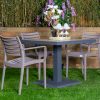 accra outdoor table + 4 chairs