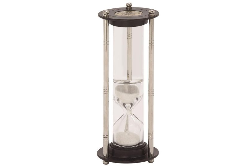 home decor -24513- floating aluminium sand timer