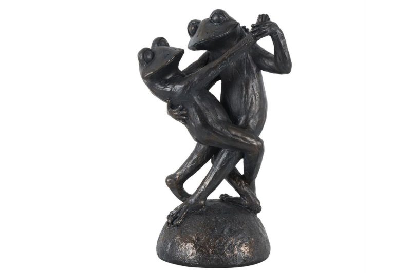 home decor - 10888 - dancing frogs sculpter (copy)