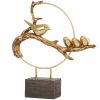 home decor - 10845 - birds sculpter