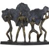 home decor - 10840 - carrying stone sculpture