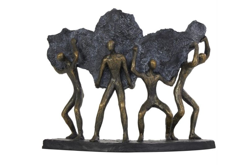 home decor - 10840 - carrying stone sculpture