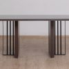 furion glass top dining table