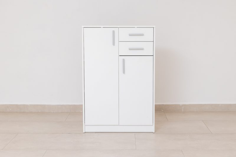 opti tall storage cabinet (2 door + 2 drawers)