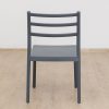 trent arm chair - dark grey