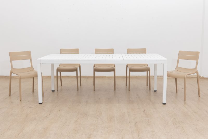 theo - 2.1m outdoor dining + weston chairs